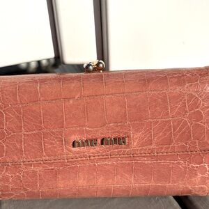 Miu Miu Wallet - coral